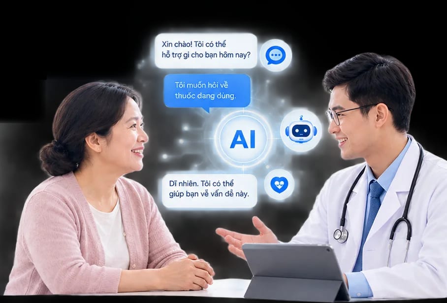 Bác sĩ tư vấn người bệnh với trợ lý AI MedAgents